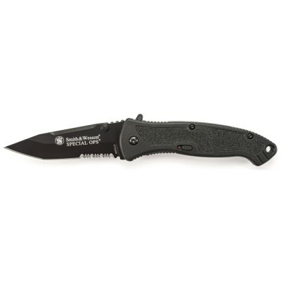 Smith & Wesson Large Special Ops Liner Lock M.A.G.I.C. Assisted Opening Knife