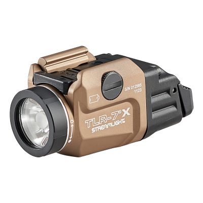 Streamlight TLR-7X, 500 Lumens, 1.5 Hour Runtime, Matte Finish - FDE