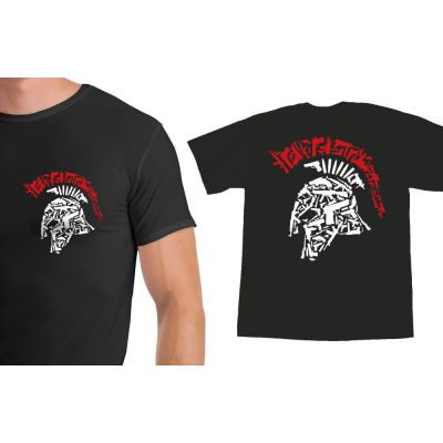 Tactical Shit Spartan Shirt With Logo on the Back