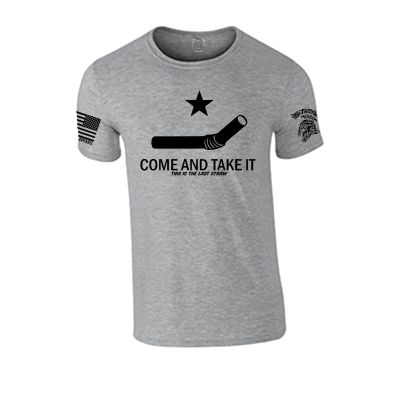 STRAW COME AND TAKE THEM Tactical Shit Collaboration T-Shirt