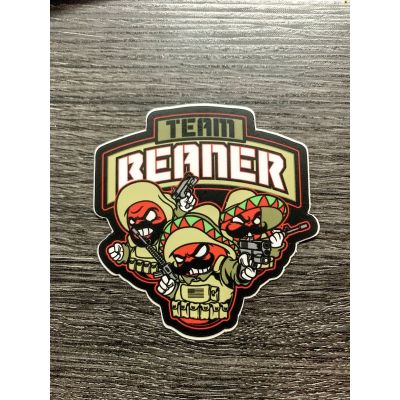 To The Grave "Team Beaner" Sticker