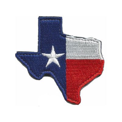Die-Cut Texas Patch