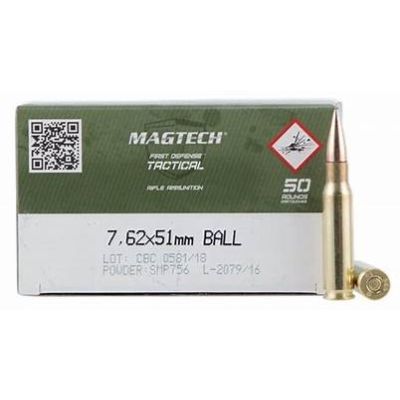 Magtech Sport Shooting M80 762NATO 147Gr FMJ 400rd Case