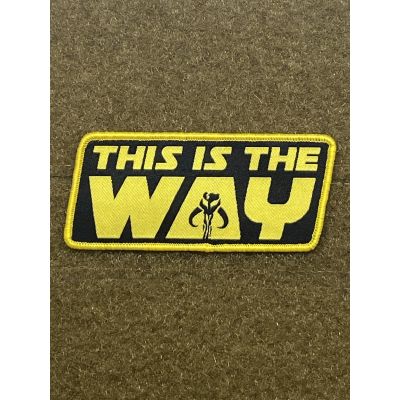 This is the Way - Woven Morale Patch