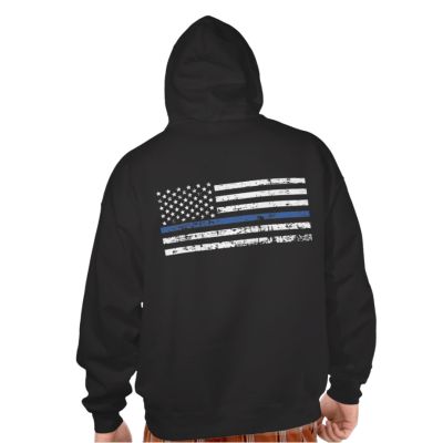 Tactical Shit Thin Blue Line Hoodie