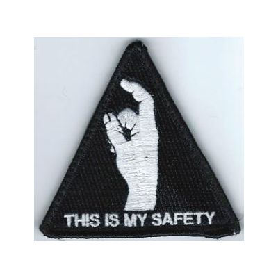 THIS IS MY SAFETY MORALE PATCH W/ VELCRO