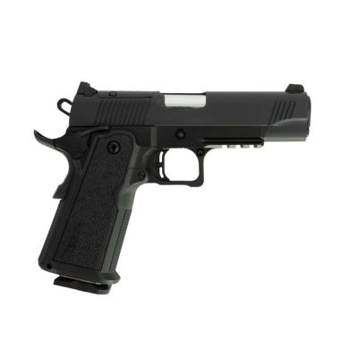 Tisas 1911 Double Stack Carry Pistol - Black | 9mm | 4.25" Barrel | 17rd | Optic Ready