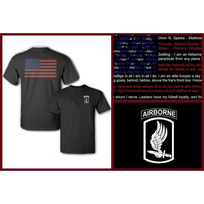 173rd Airborne Brigade Tribute T-Shirt 