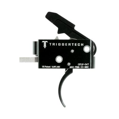 Triggertech Competitive AR Primary Trigger PVD Black Curved