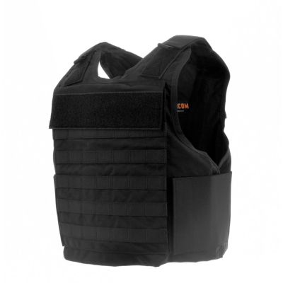 HighCom Trooper Tac Plate Carrier And 2 Chase Tactical SP8 Level IV Rifle Armor Plates