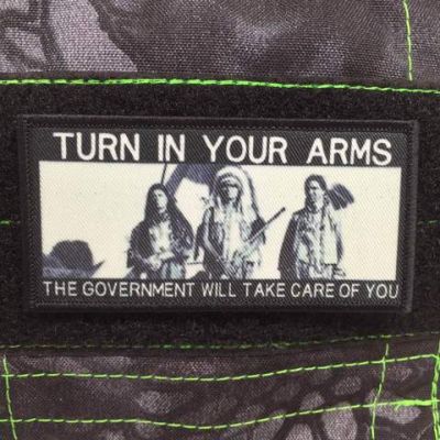 TURN IN YOUR ARMS MORALE PATCH