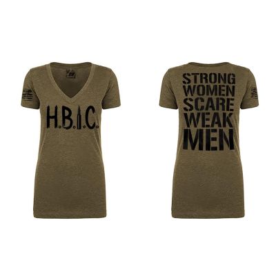 Strong Women HBIC V-Neck