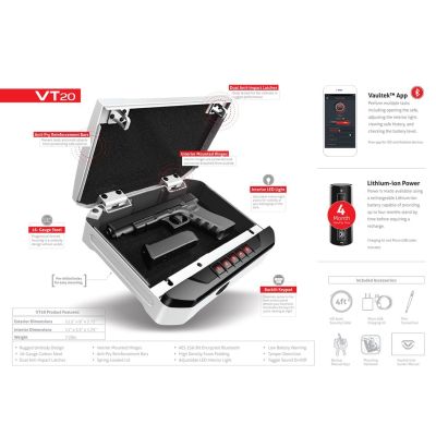 VAULTEK VT20 Bluetooth Enabled Smart Safe