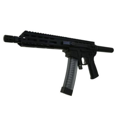 Wraithworks WARSCORP9 Side-charging AR Pistol - Black | 9mm | 8.5" Barrel | 7" M-LOK Rail | Pistol Buffer Tube | Accepts Scorpion Mags