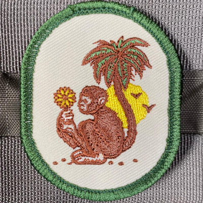 LV patch, embroidered iron on patch – Embroidery Taiss