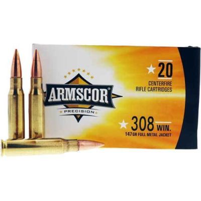 Armscor 7.62x51 147gr M80 FMJ
