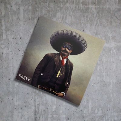 To The Grave "Zapata" Sticker