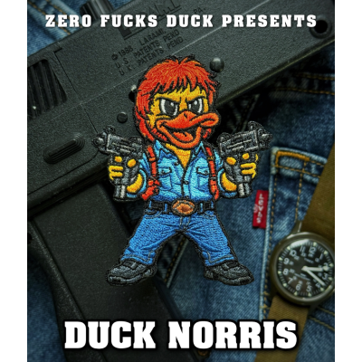 Zero Fucks Duck "Duck Norris" Patch