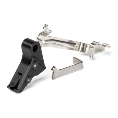 ZEV PRO Flat Trigger Bar Kit, Small, Black w/ Black Safety, Includes ZEV PRO Connector